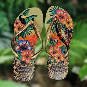 Havaianas Women's Tropical Flip-Flops (Like New Condition) - Size 11/12